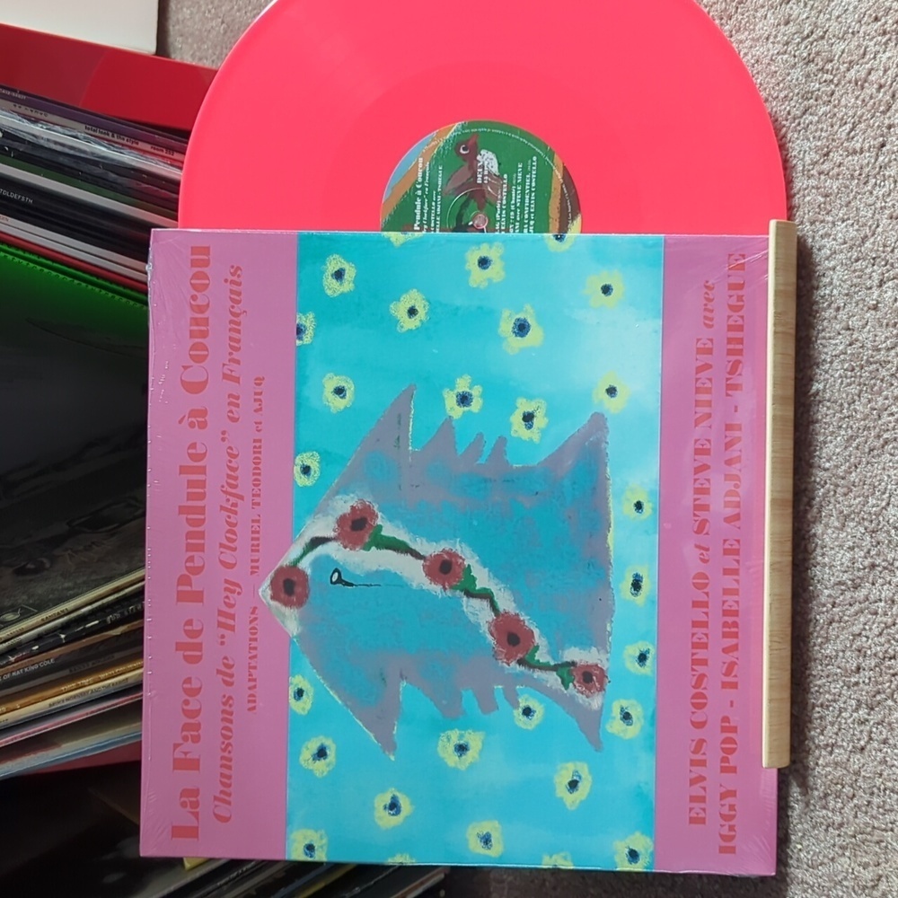 Elvis Costello - La Face de Pendule a Coucou Vinyl Record French